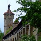 Stadtmauer + Stadttor Rothenburg o.d.T.