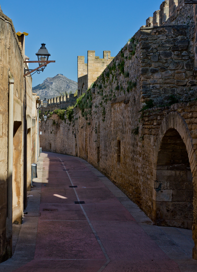 Stadtmauer von Alcudia