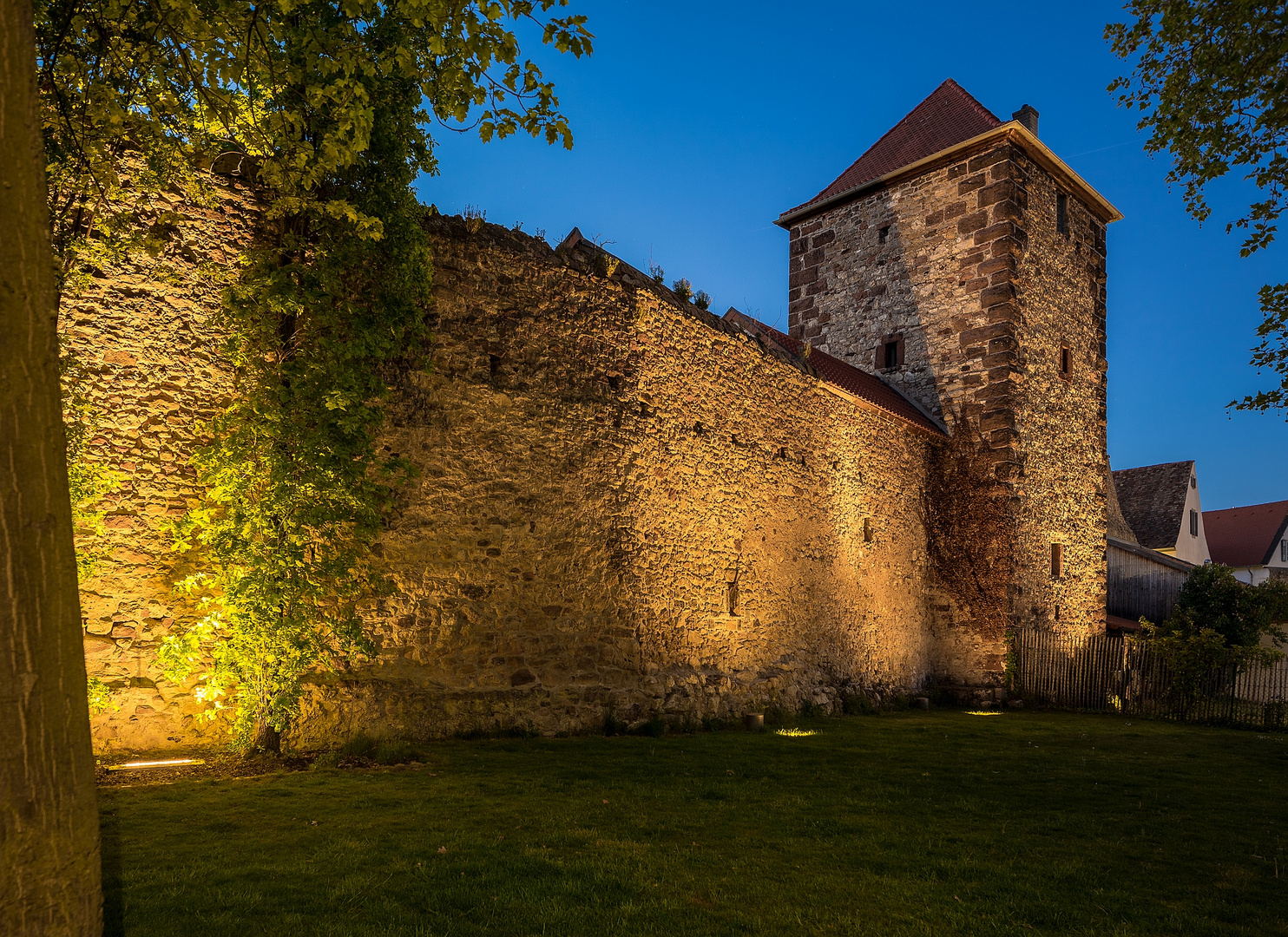 Stadtmauer von Freinsheim und Herzogturm