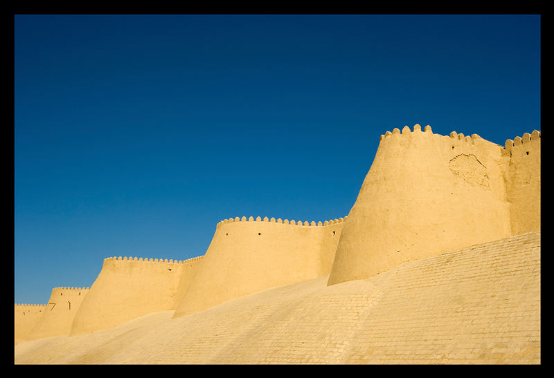 Stadtmauer von Khiva / Uzbekistan