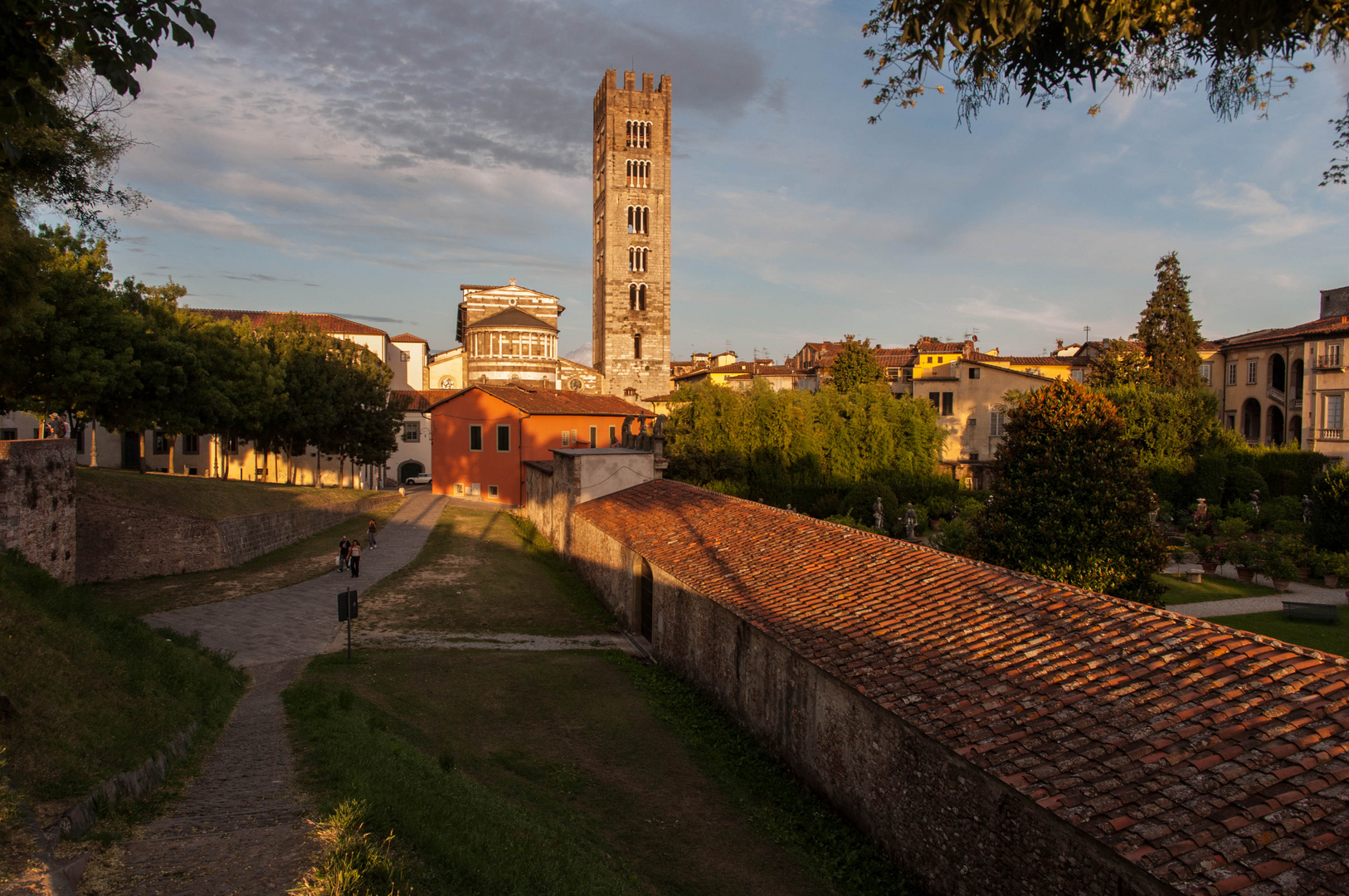 Stadtmauer von Lucca