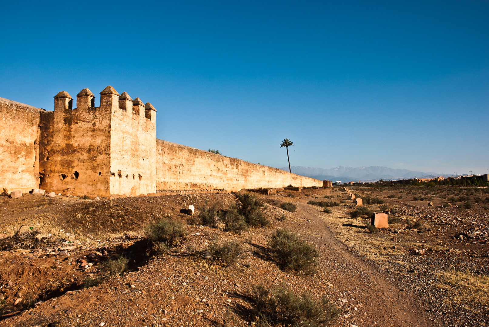 Stadtmauer von Marrakesch