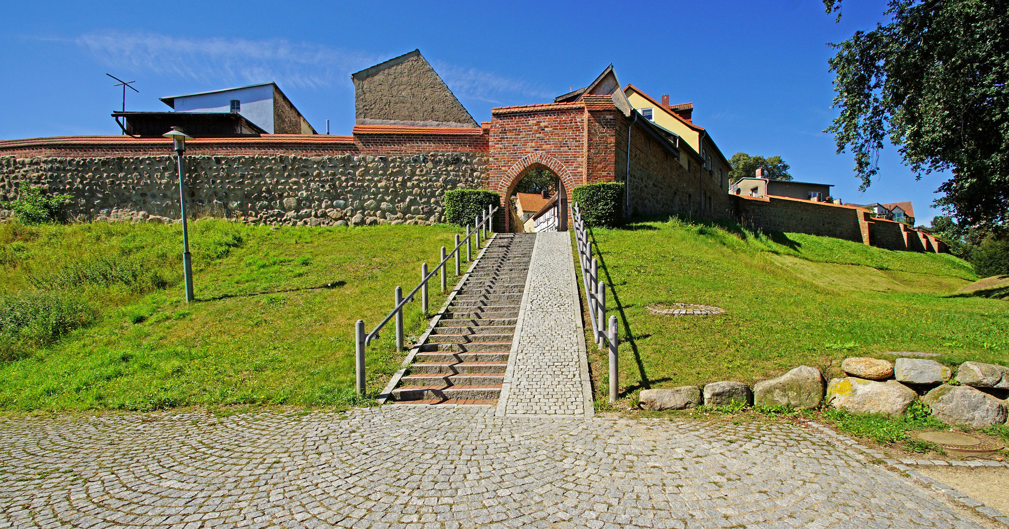 Stadtmauer von Sternberg ...