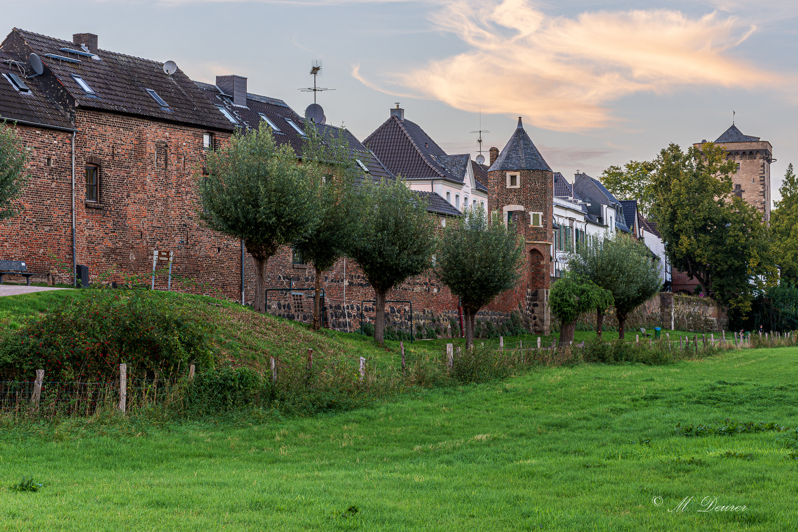 Stadtmauer von Zons...