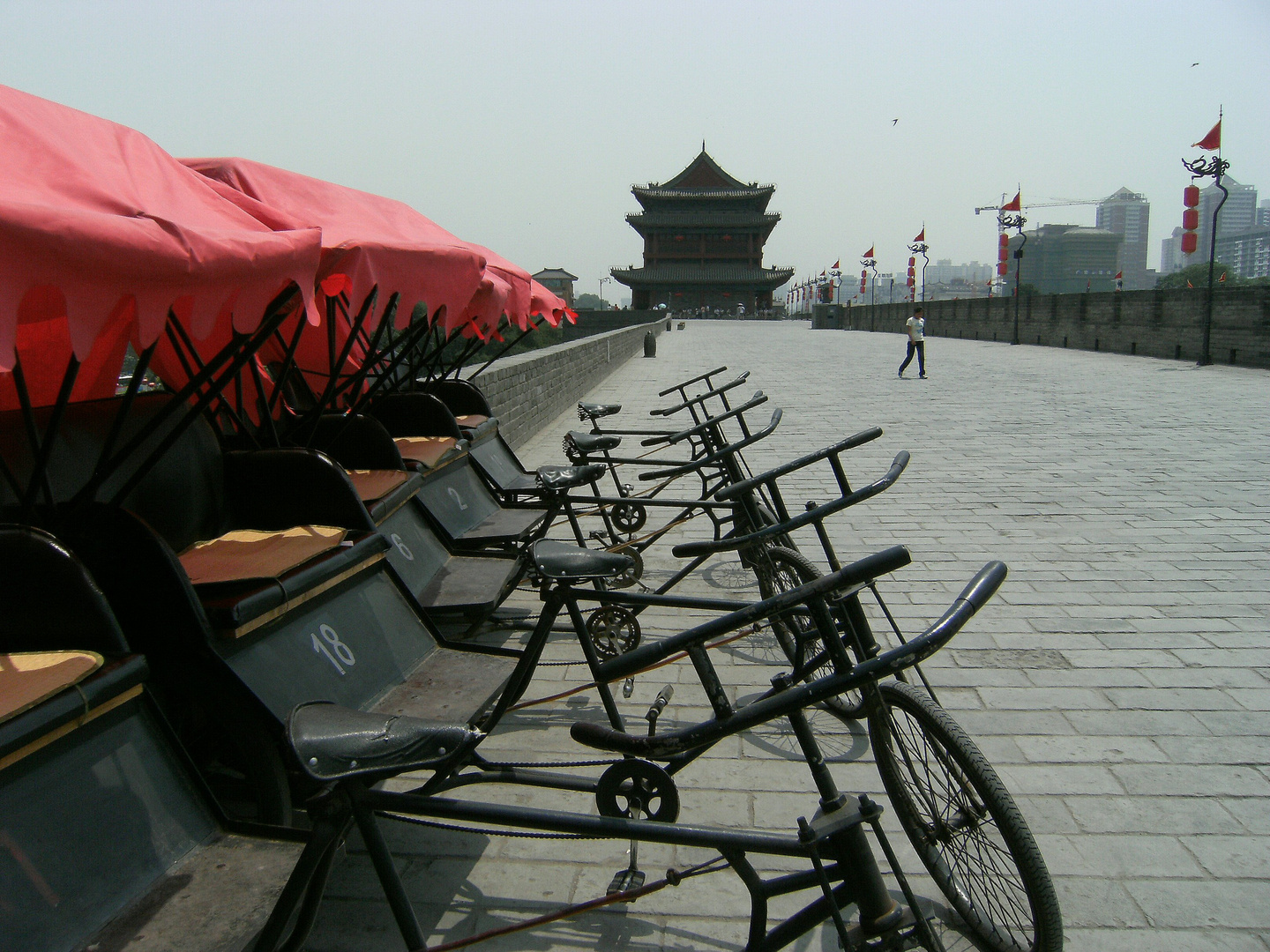 Stadtmauer Xi'an.