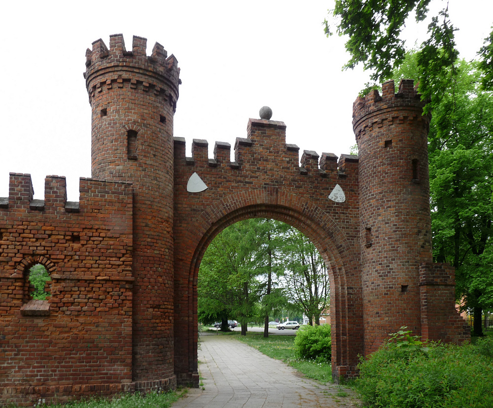 Stadtmauerrest / Gubin/ Polen