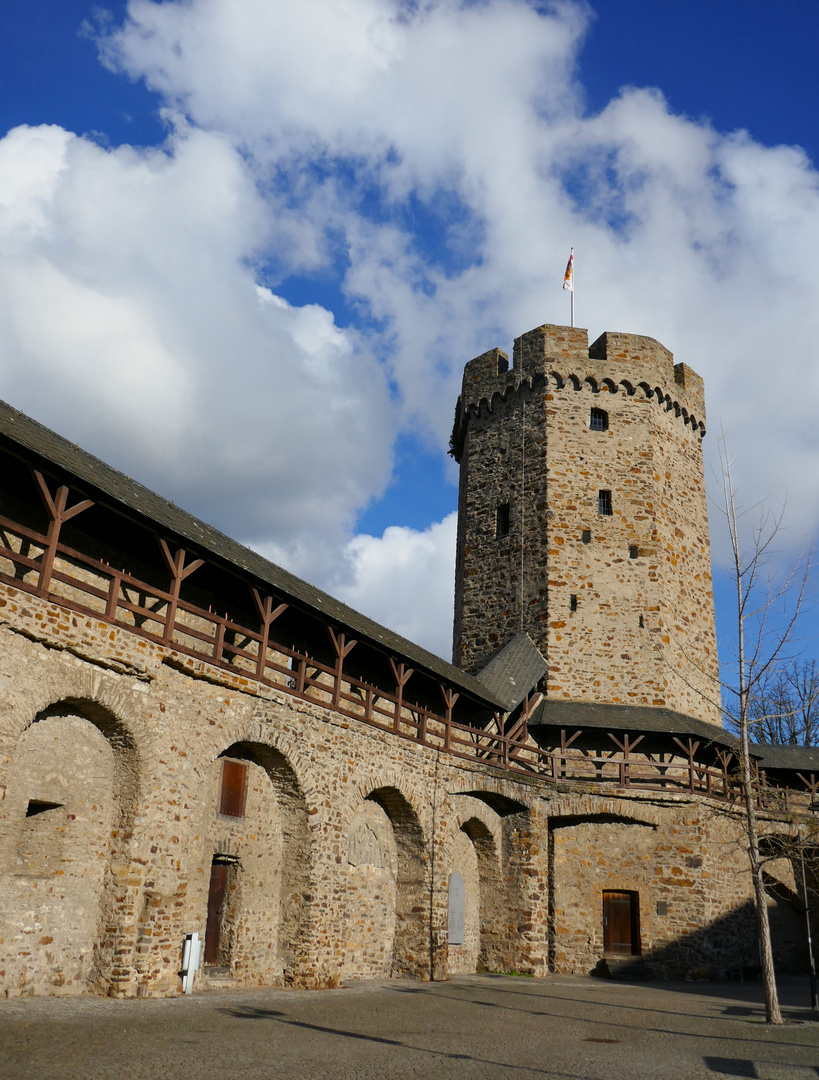 Stadtmauerreste Lahnstein von Dazumal