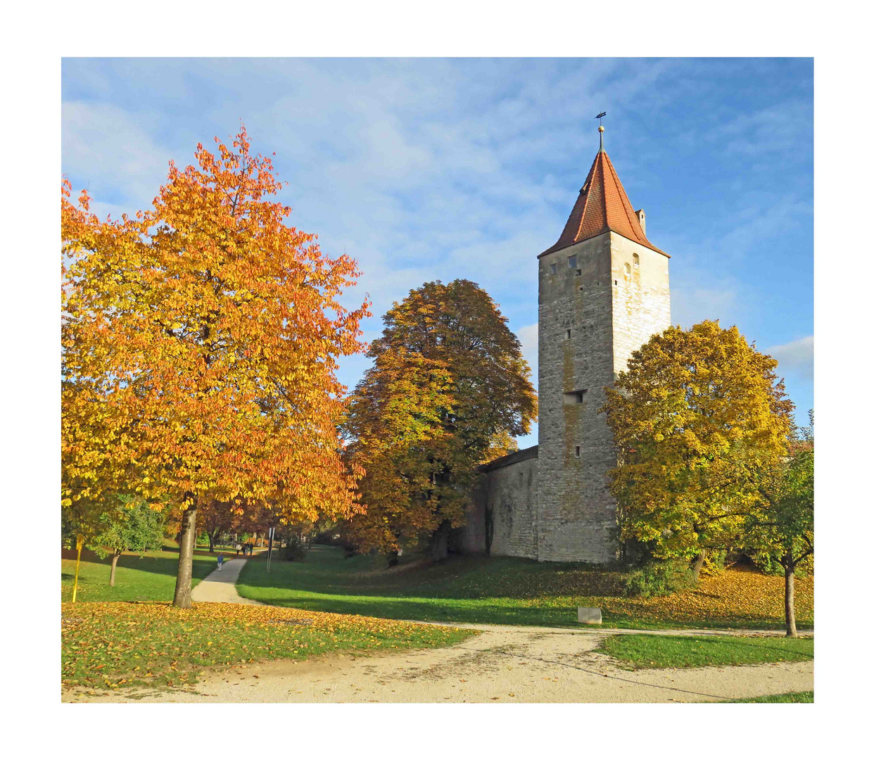 Stadtmauerturm in Berching