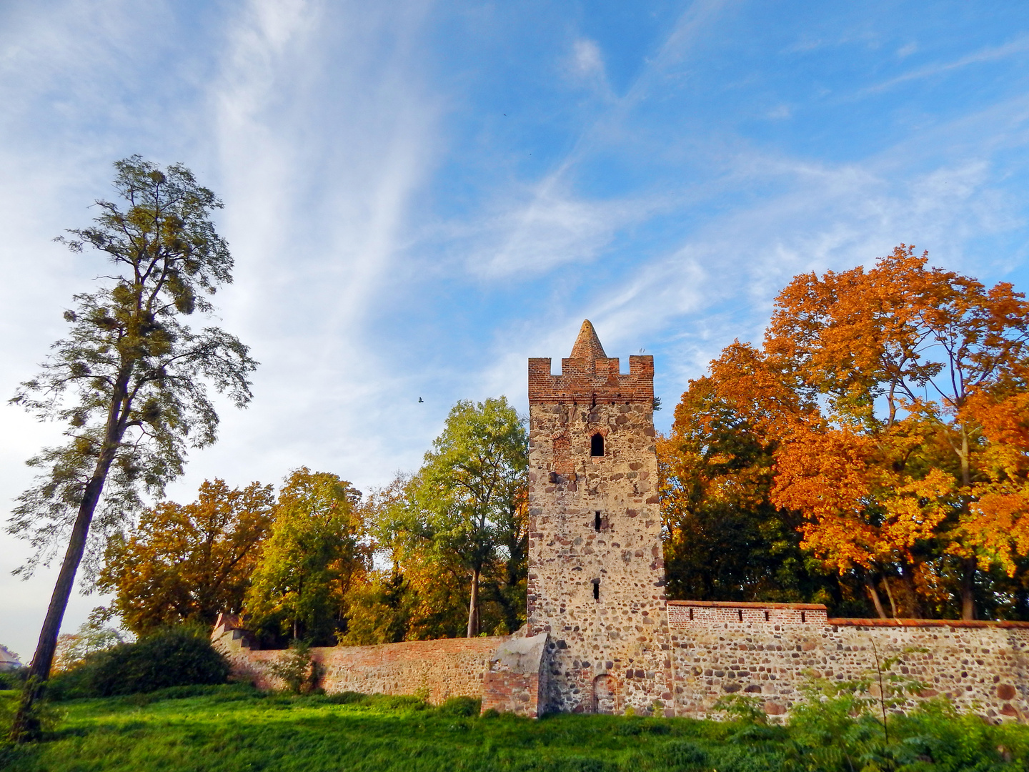 Stadtmauerturm "Kiekinpott" in Zerbst/Anhalt 2015