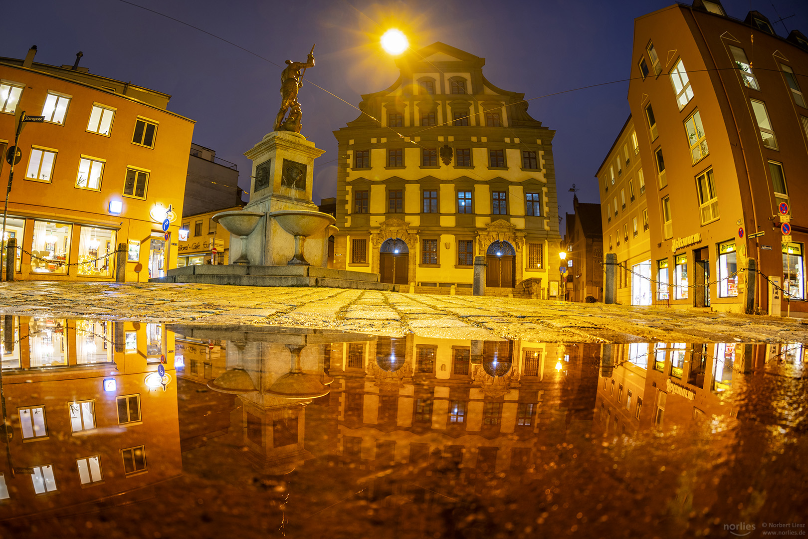 Stadtmetzg Spiegelung