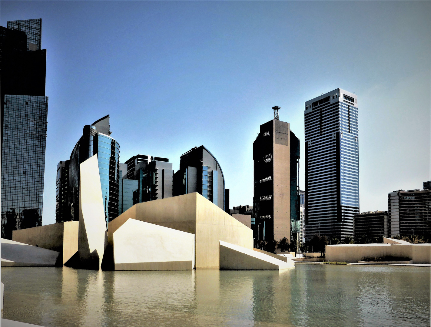 Stadtmitte von Abu Dhabi