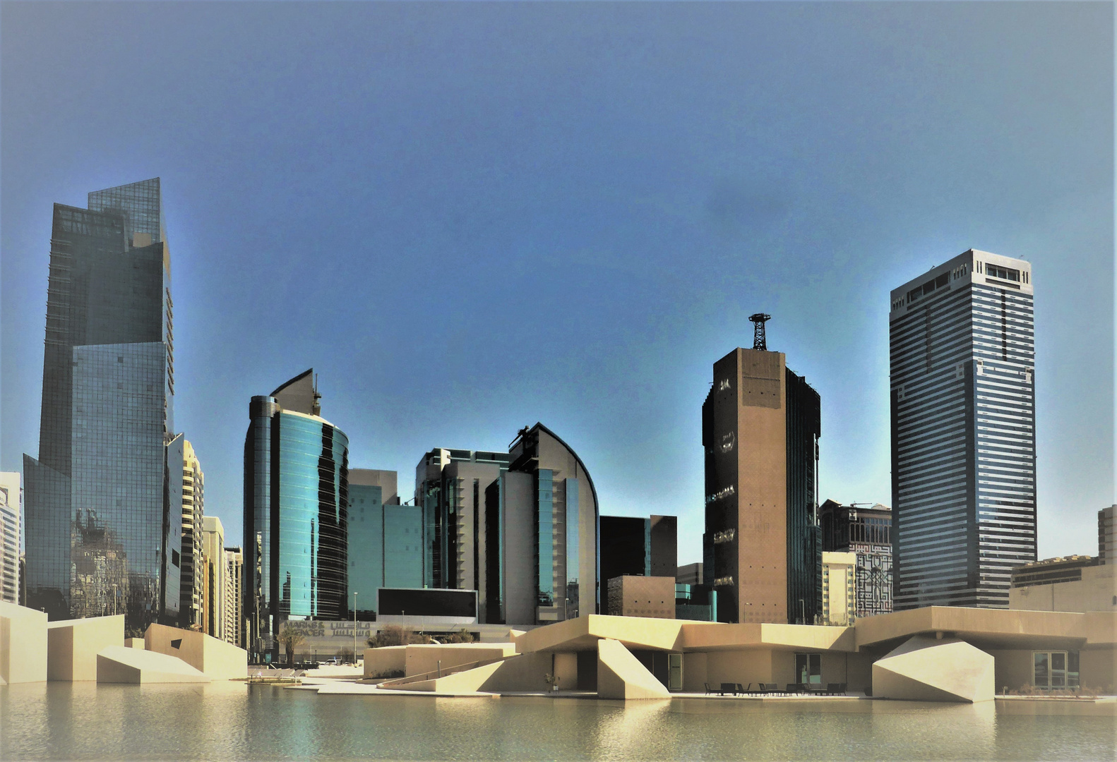 Stadtmitte von Abu Dhabi