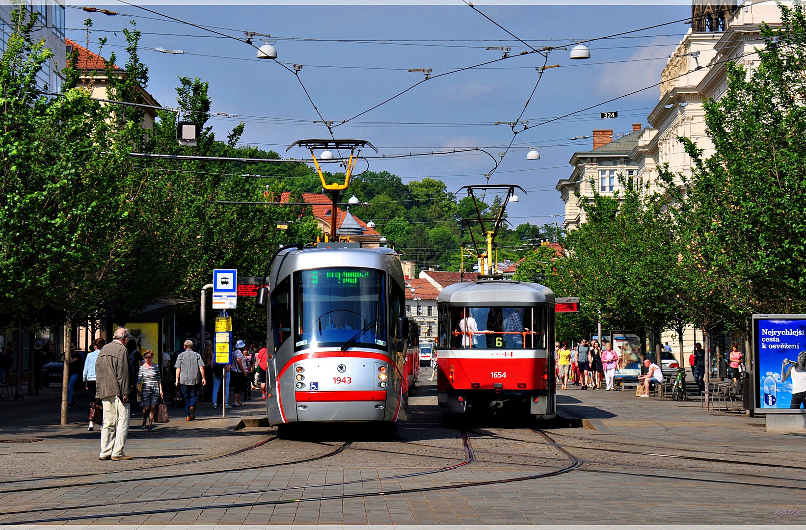 Stadtmobilität ... in Brünn