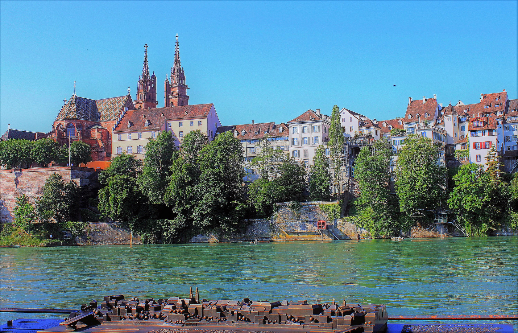 Stadtmodell Basel für Blinde