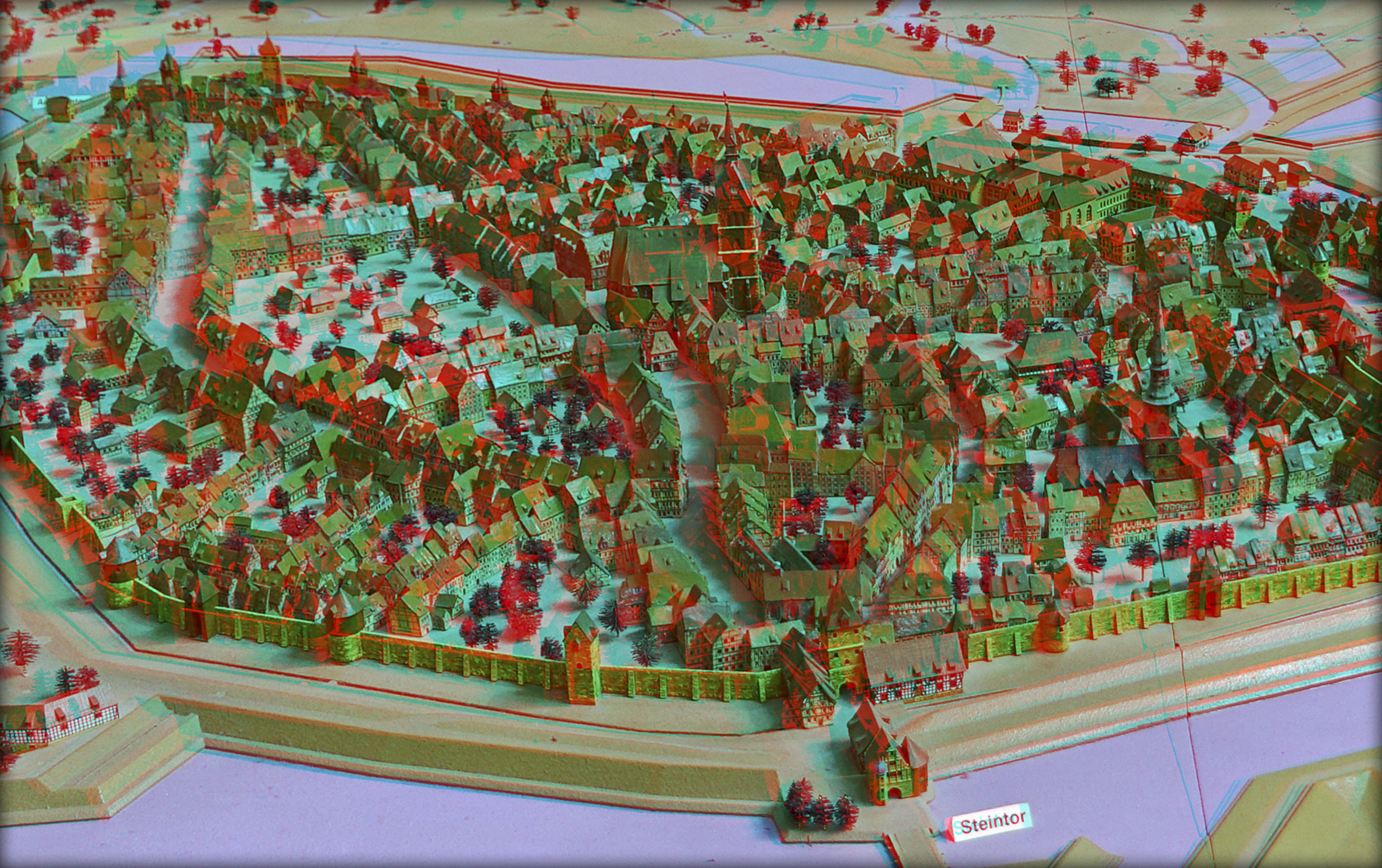 Stadtmodell Hannover 1 - 1689 (3D)