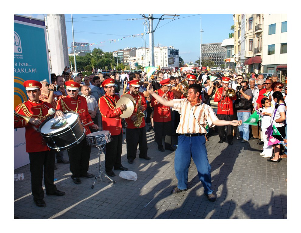 Stadtmusikanten am Taksim Platz