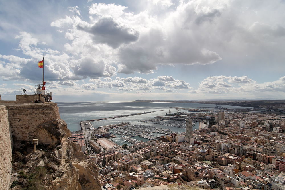 Stadtpanorama Alicante