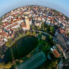 Stadtpanorama Altenburg - Luftbild