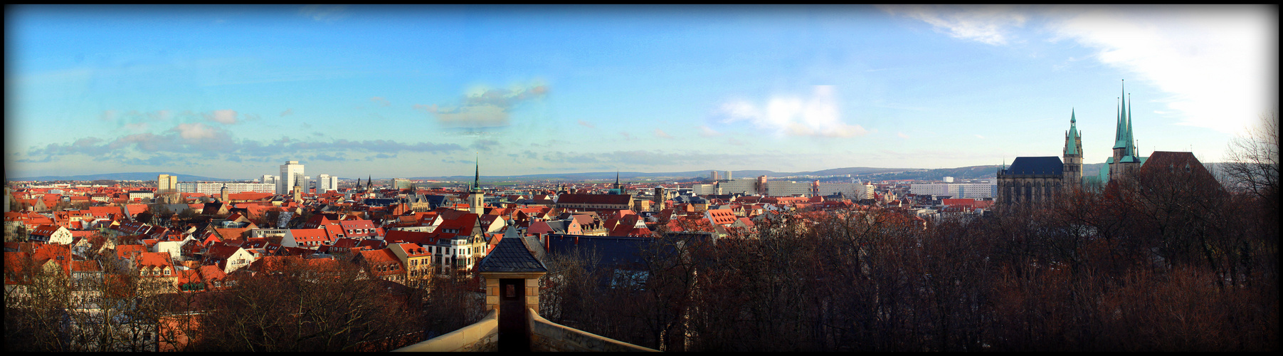 Stadtpanorama Erfurt #1