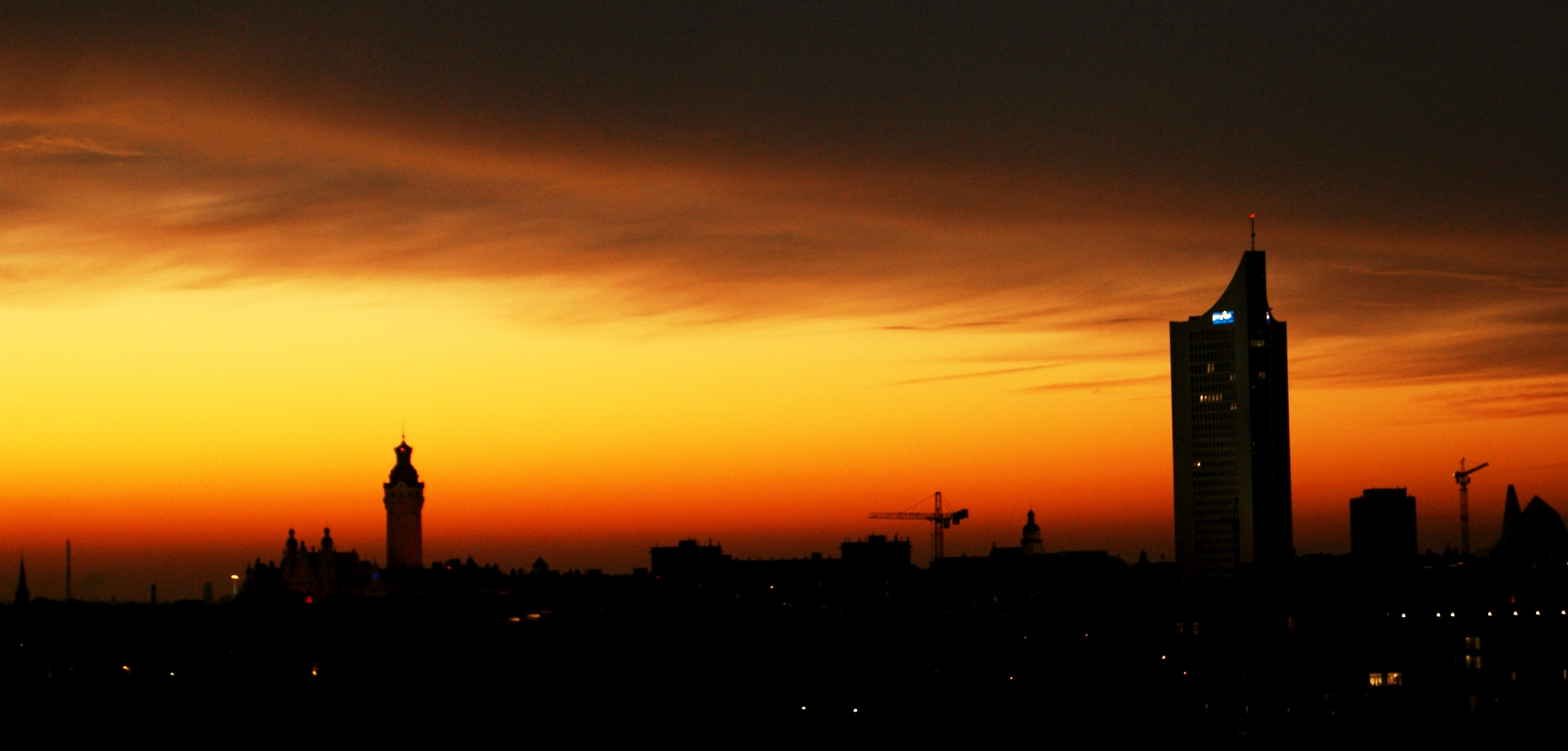 Stadtpanorama Leipzig