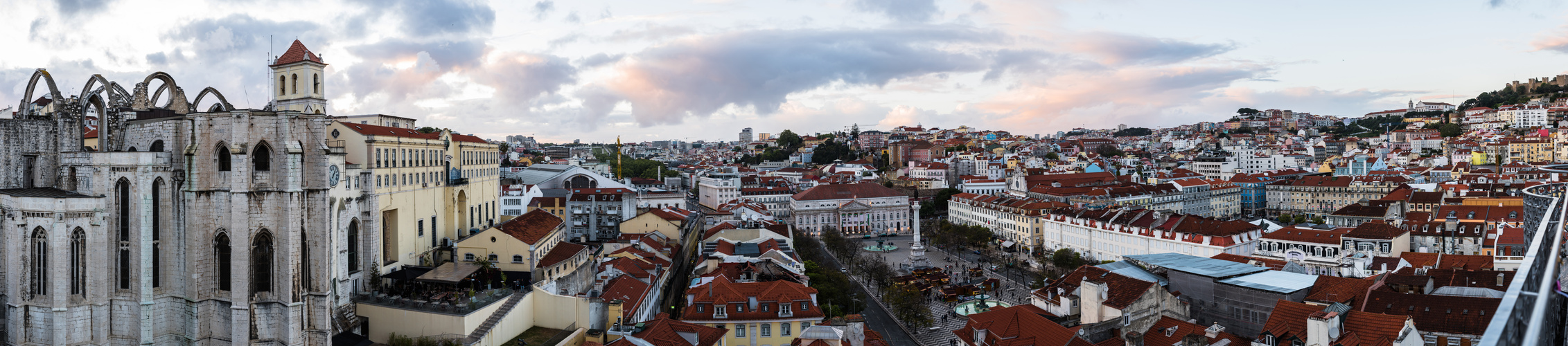 Stadtpanorama Lissabon