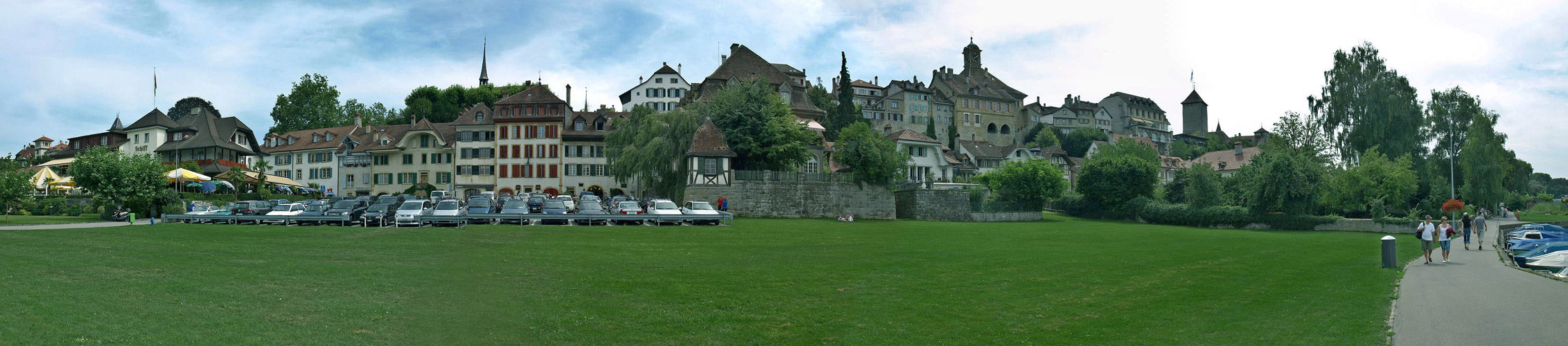 Stadtpanorama Murten/Morat