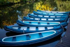 Stadtpark - Boote bei der Liebesinsel 