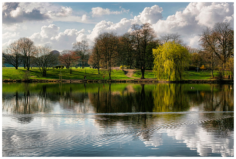 Stadtpark im März