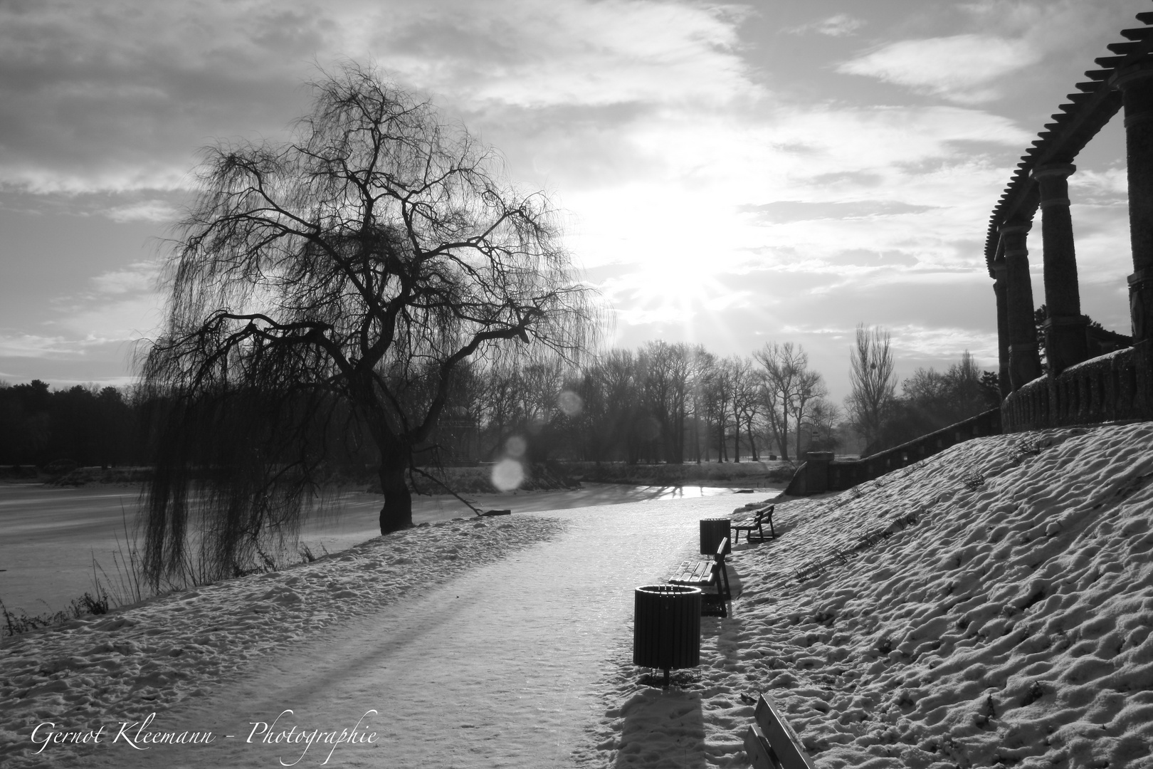 Stadtpark in Magdeburg