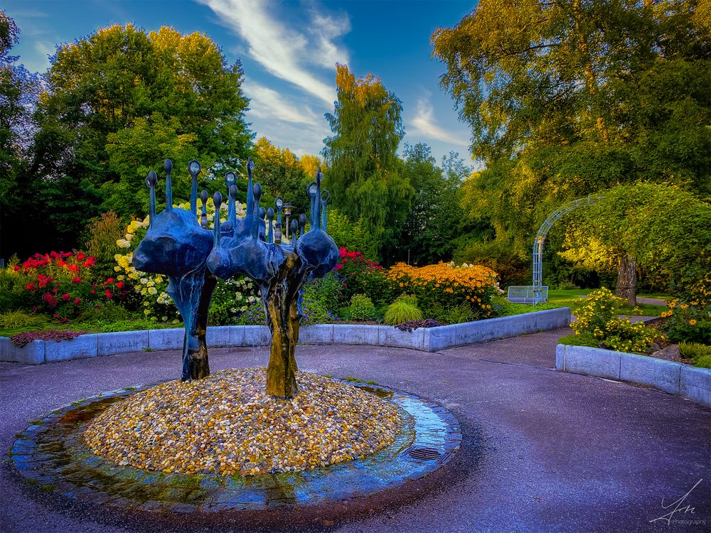 Stadtpark Regen