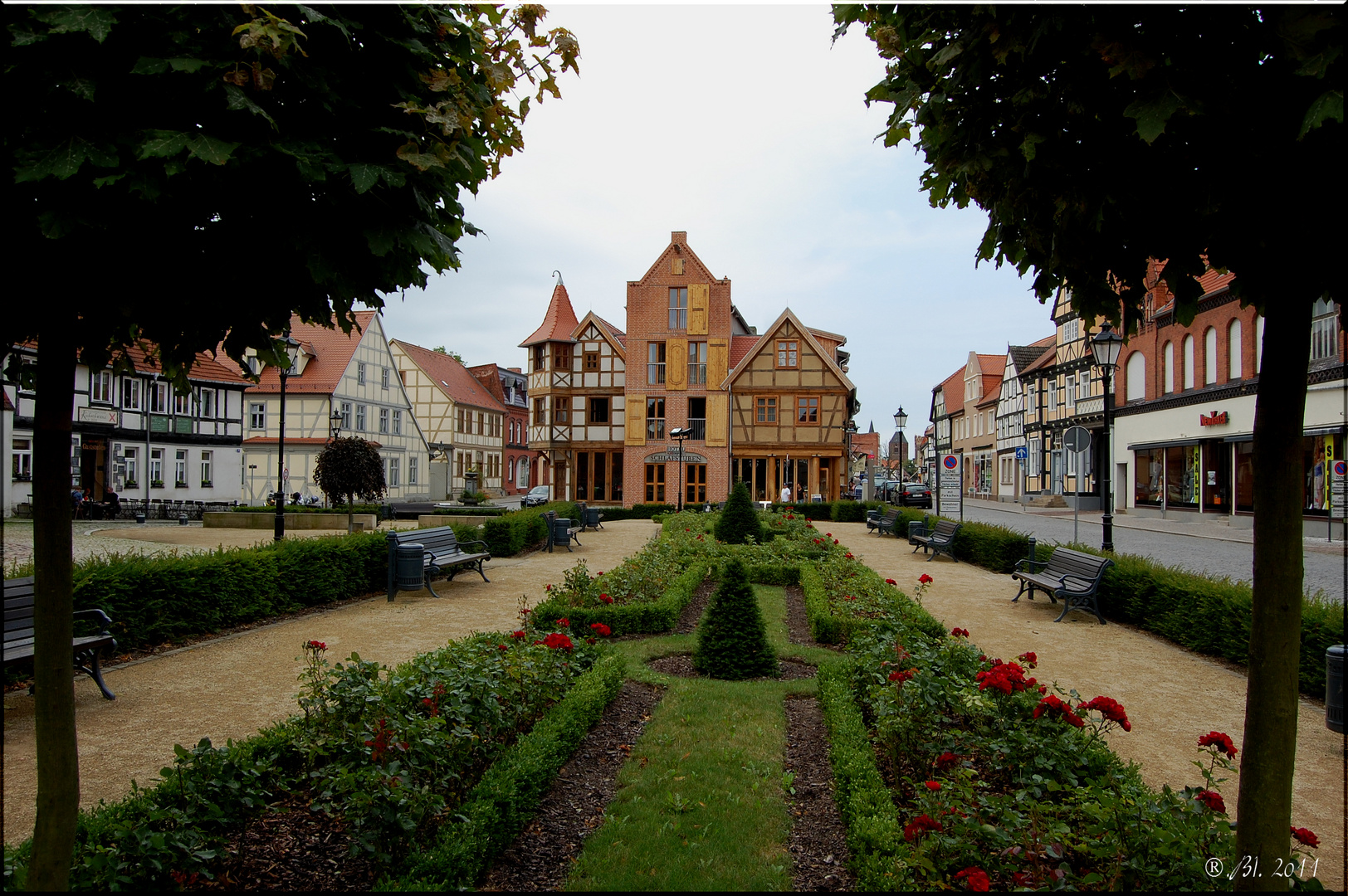 Stadtpark von Tangermünde