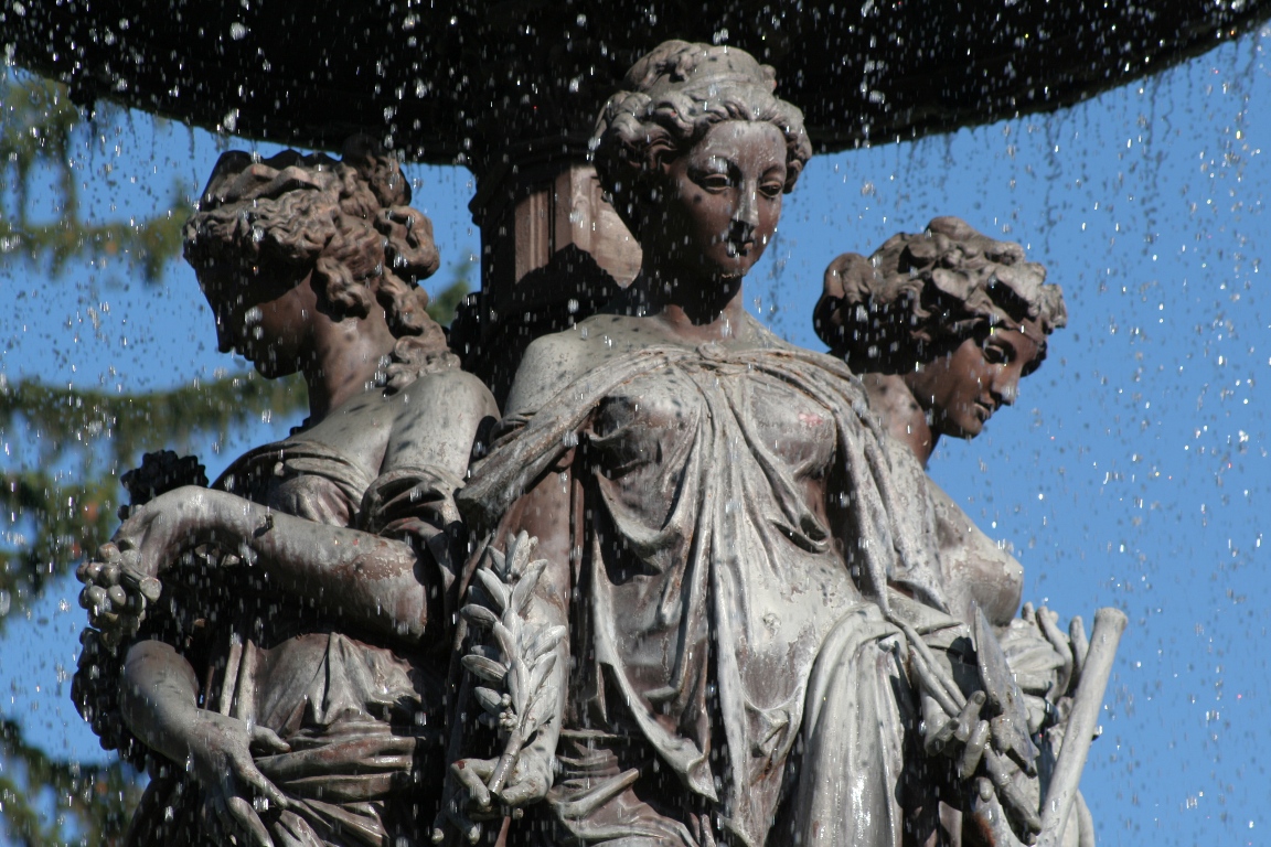 Stadtparkbrunnen - Detail