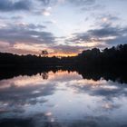 Stadtparksee im Morgengrauen