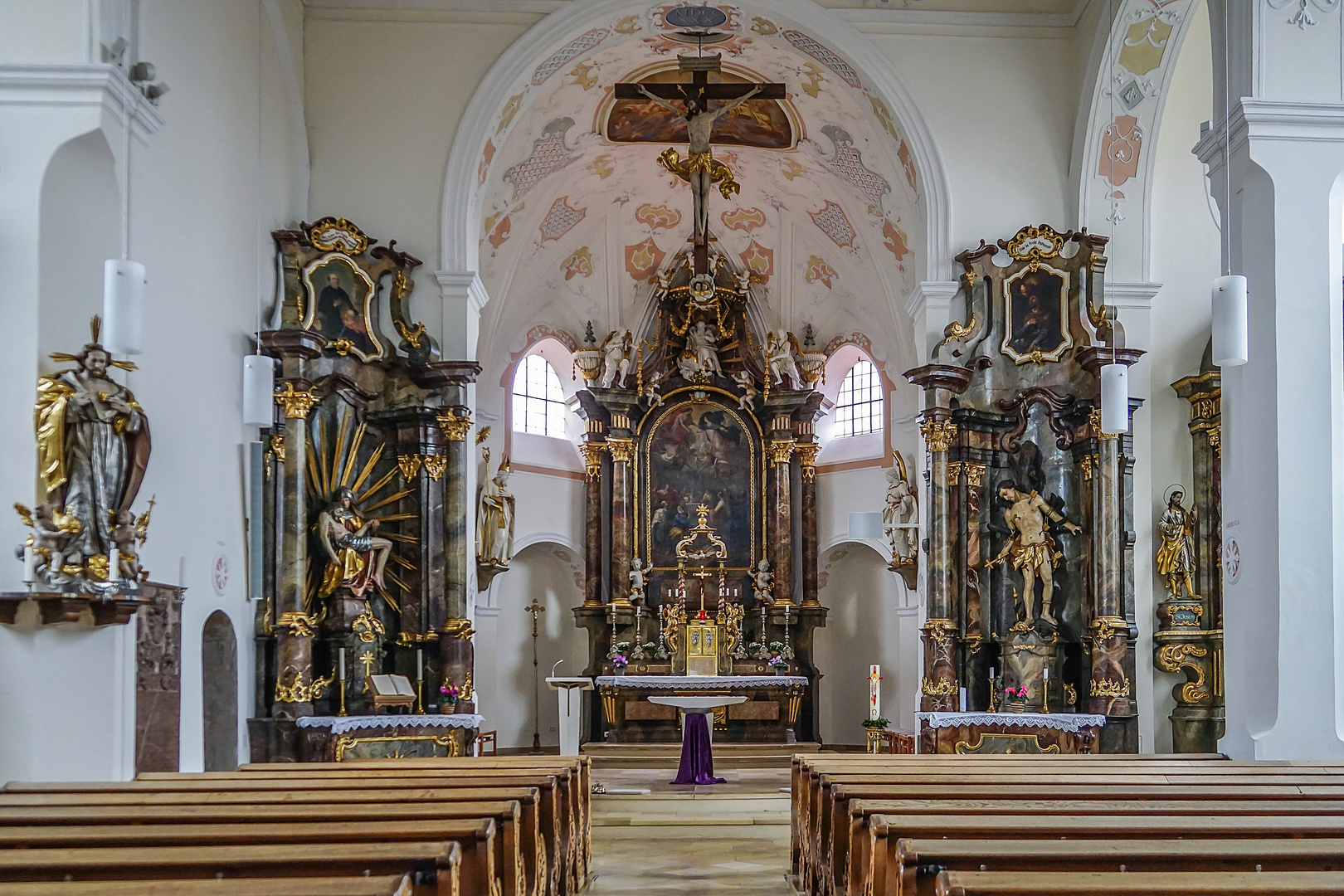 Stadtpfarrkirche Mariä Himmelfahrt Buchloe / Ostallgäu (1)