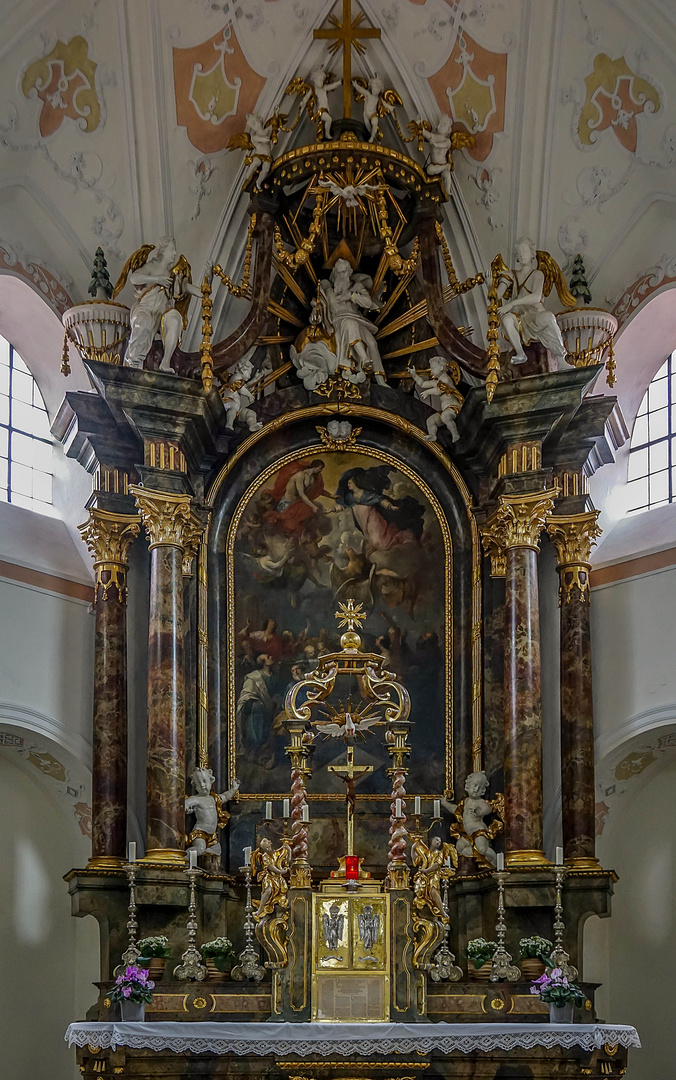 Stadtpfarrkirche Mariä Himmelfahrt Buchloe / Ostallgäu (2)