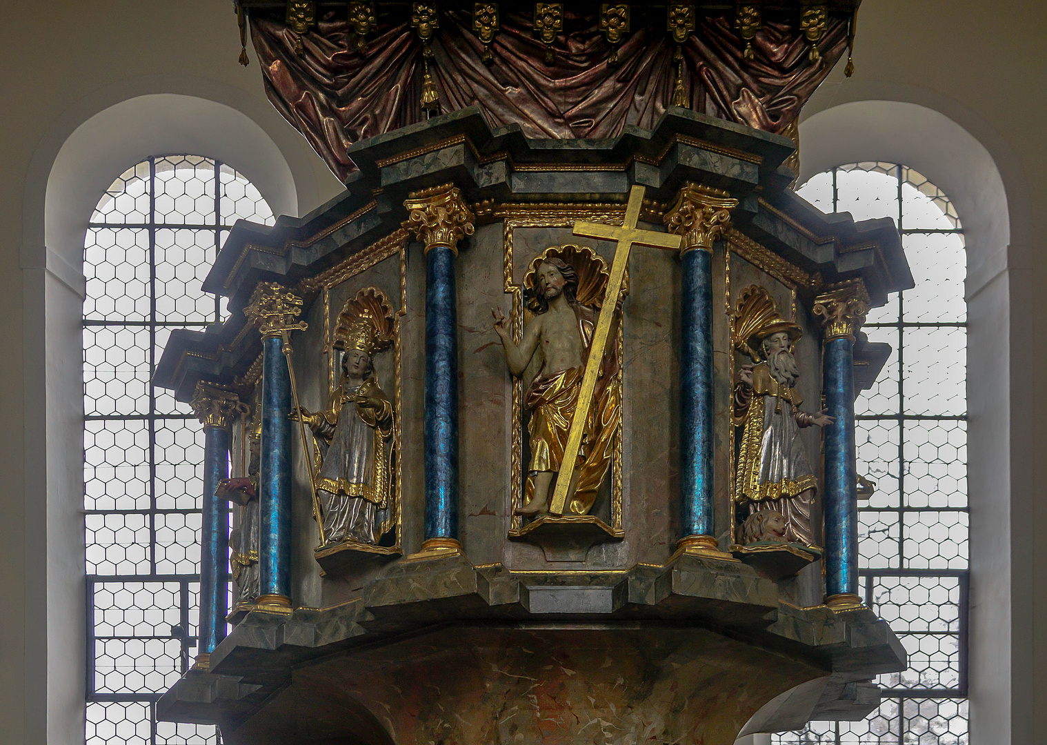 Stadtpfarrkirche Mariä Himmelfahrt Buchloe / Ostallgäu (4)