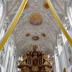 Stadtpfarrkirche Mariä Himmelfahrt Landsberg Deckenfresko Altarraum