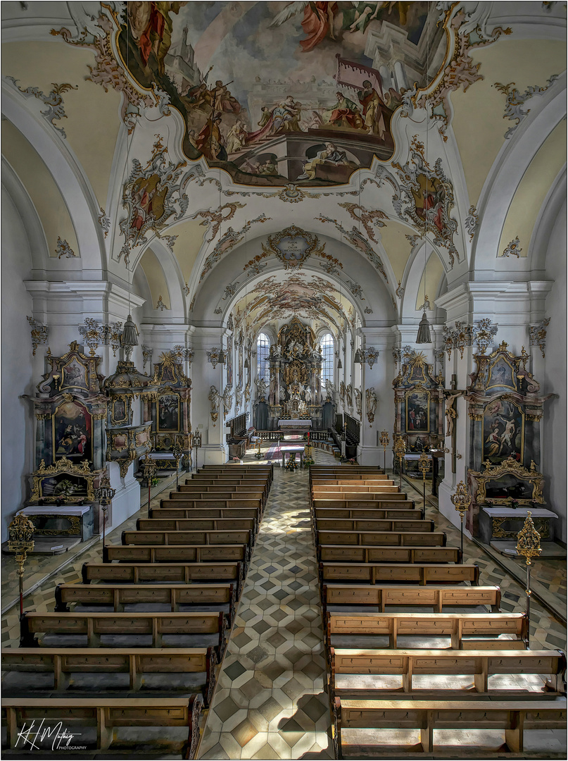 Stadtpfarrkirche Mariae Himmelfahrt - Schongau " Gott zu Gefallen... "