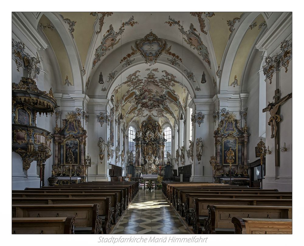 Stadtpfarrkirche Mariae Himmelfahrt ( Schongau ) " Gott zu Gefallen... "