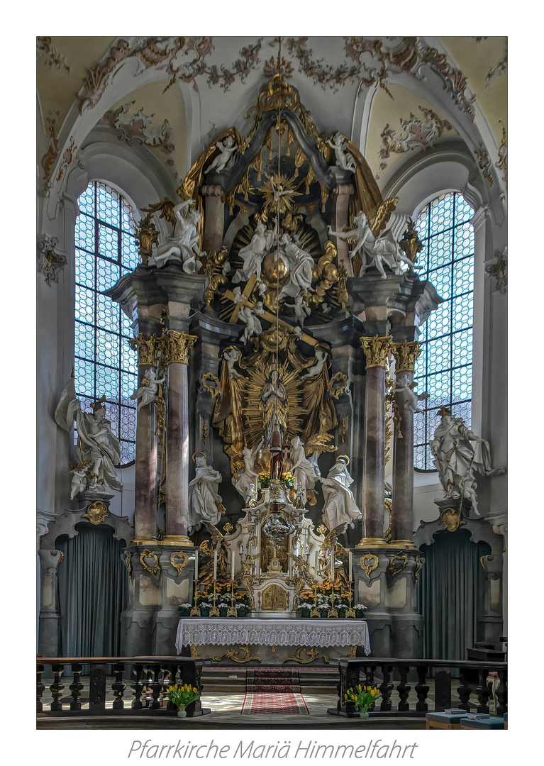 Stadtpfarrkirche Mariae Himmelfahrt ( Schongau ) " Gott zu Gefallen... "