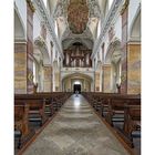 Stadtpfarrkirche St. Blasius (Fulda) " der Blick zur Orgel....."