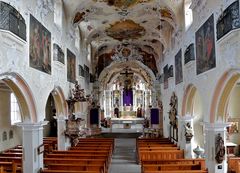 Stadtpfarrkirche St. Jakob Pfullendorf Innenraum