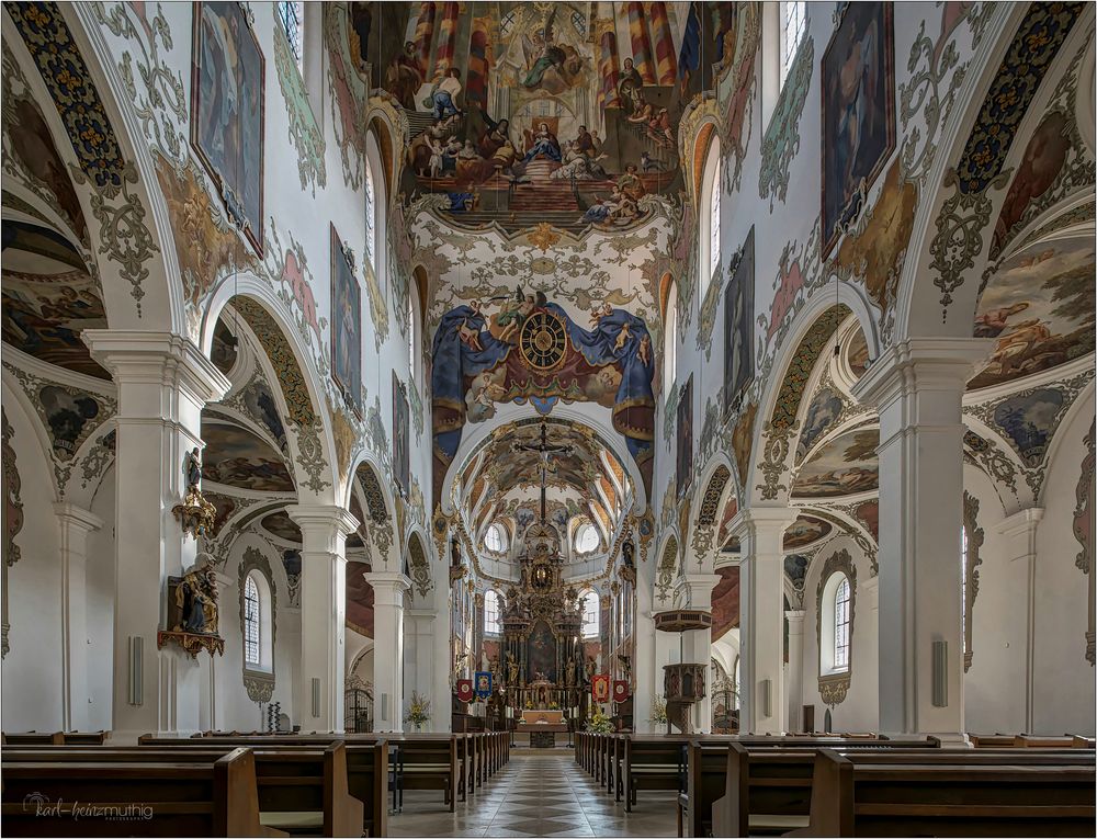  Stadtpfarrkirche St. Martinus u Maria - Biberach an der Riß " Gott zu Gefallen... "