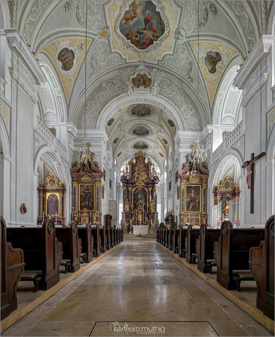 Stadtpfarrkirche St. Oswald - Traunstein " Gott zu Gefallen... "