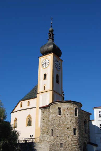 stadtpfarrkirche und lutherturm