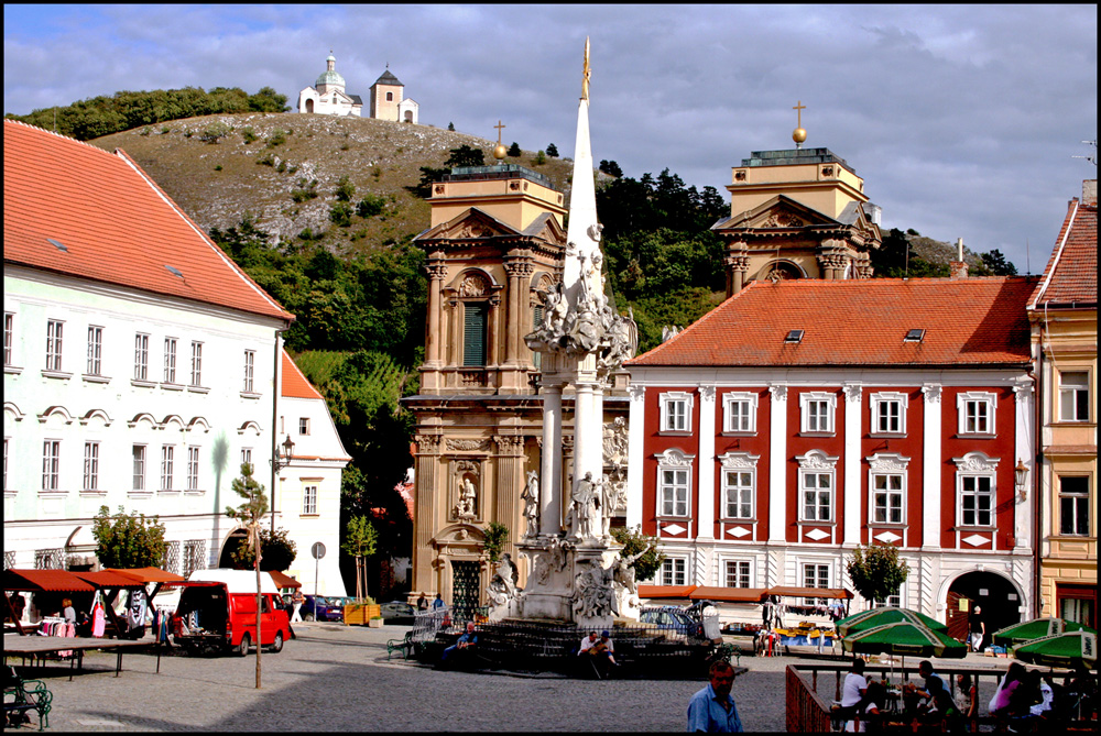 Stadtplatz von Mikulov (Nikolsburg)