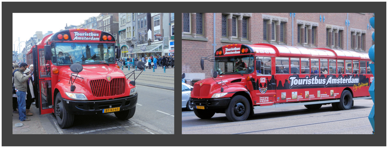 Stadtrundfahrt in Amsterdam