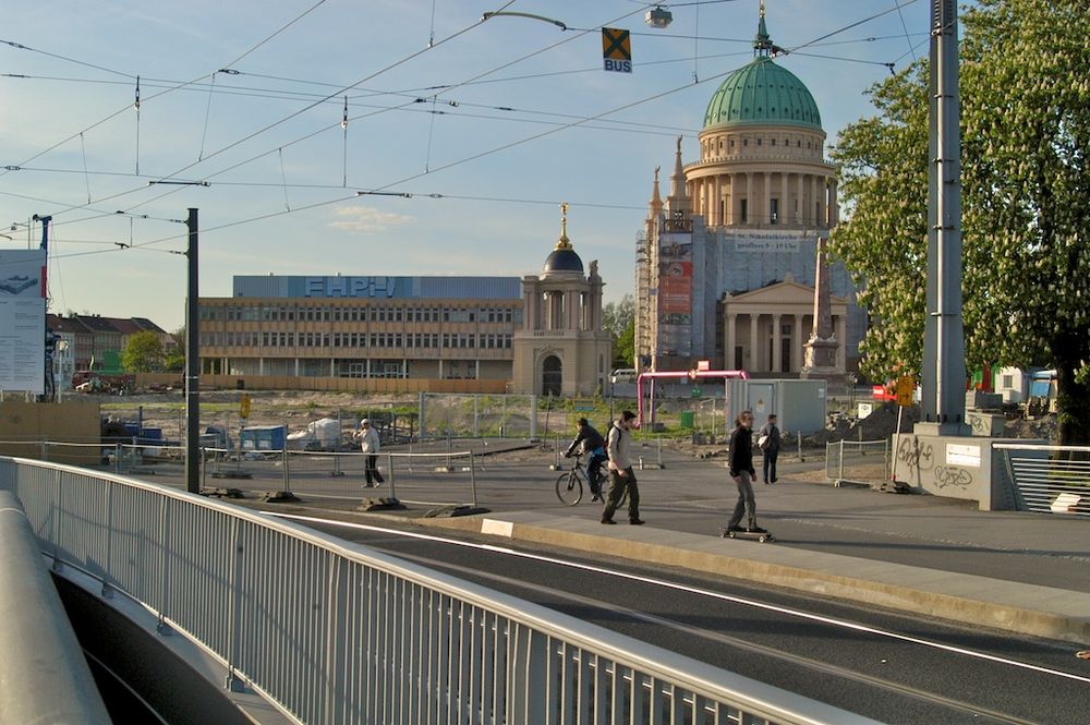 Stadtschloss Baustelle Potsdam - Landtag