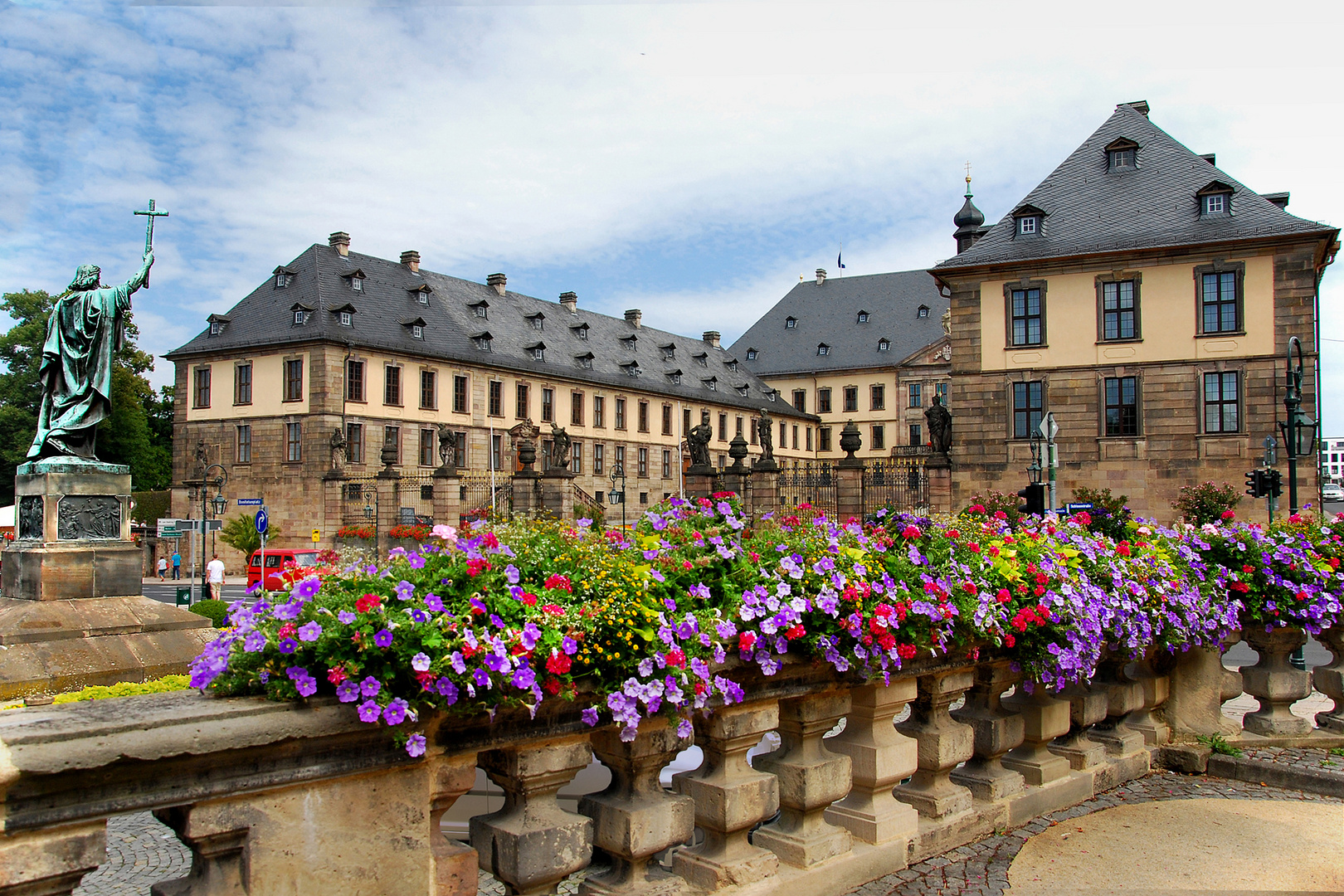 Stadtschlo fulda foto bild deutschland europe hessen bilder