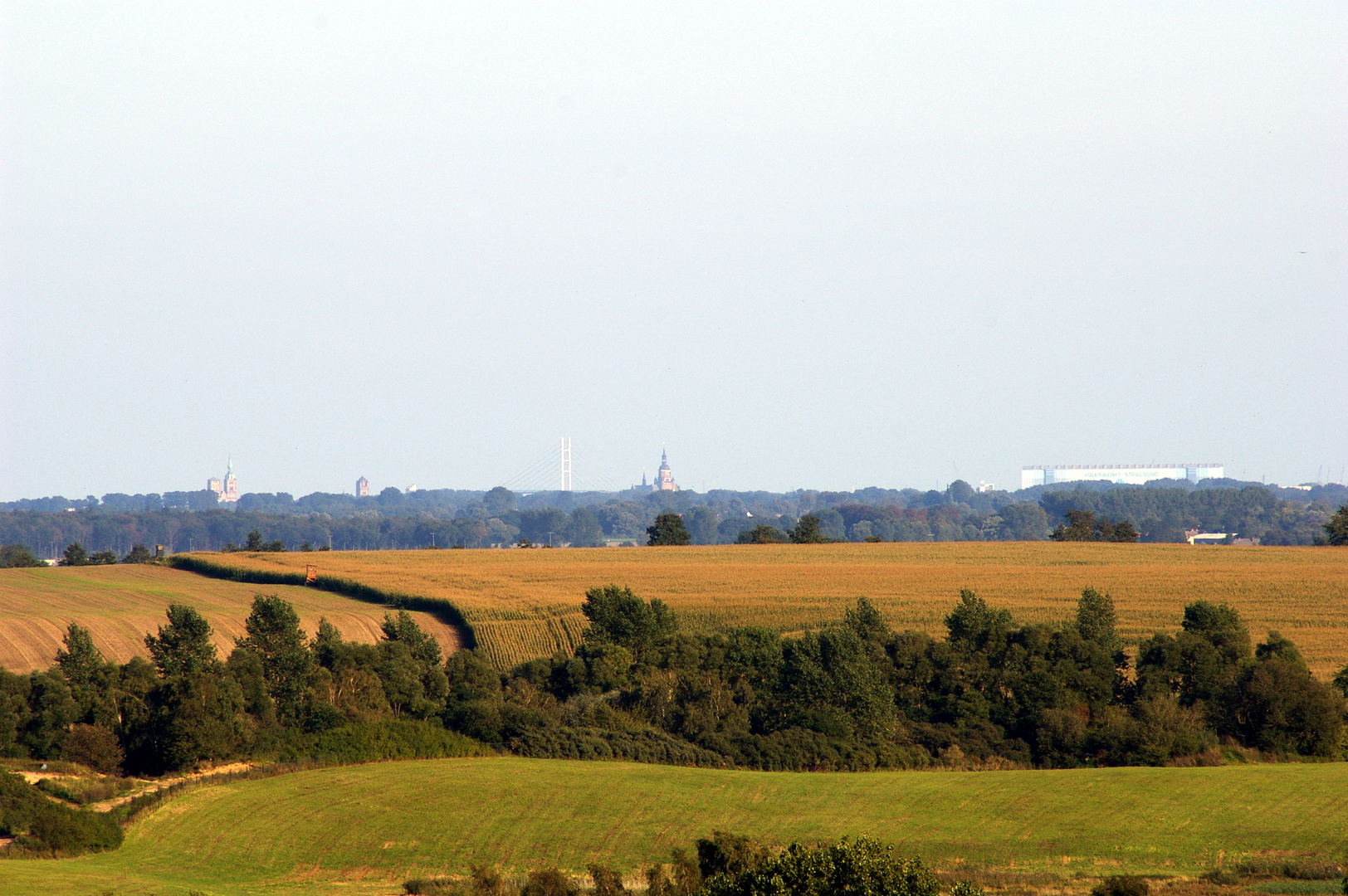 Stadtsilhouette von Stralsund